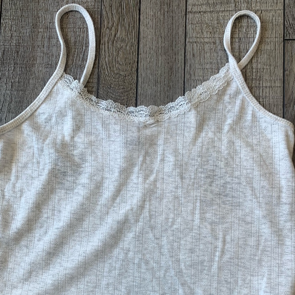 Wild Fable White Lace Cami Top